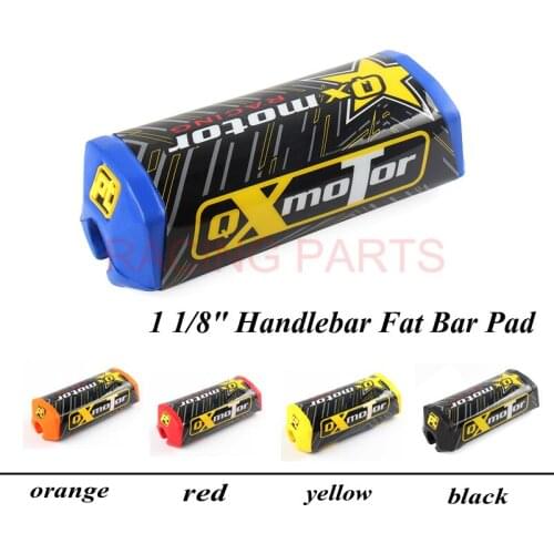 Free shipping Motorcycle 1 1/8" Handlebar Fat Bar Pad Slider Grip For CRF RMZ YZF ATV Dirt Pit Bike MX Motocross Enduro MX
