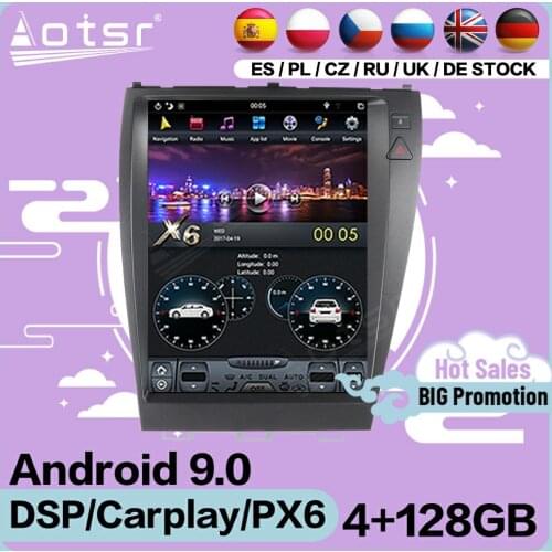 128G Tesla Screen Multimedia Stereo Android Player For Lexus ES ES200 ES240 ES300 ES350H 2006 2007 2008 2009 2010 2011 2012 Unit
