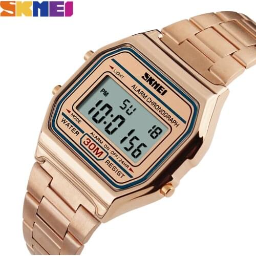 SKMEI 1123 Watches Men Waterproof Countdown Digital LED Watches Outdoor Military Wristwatches Clock Men Relogio Masculino SKMEI