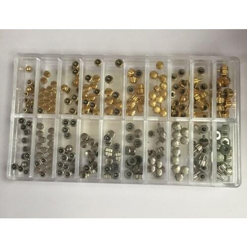 All steel head gold white head watch waterproof head set watch case accessories