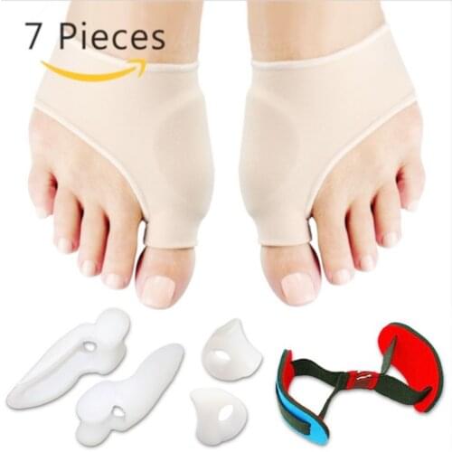 Silicone Hallux Valgus Correction Tool Bunion Corrector Toe Straightener Foot Finger Separator Big Toe Protector Pedicure Tools
