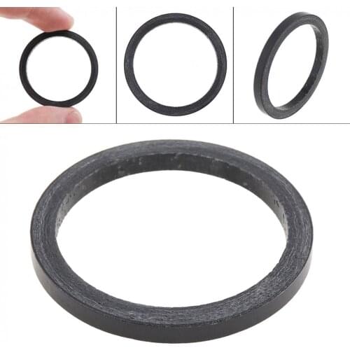 3mm Full Carbon High Strength Fibre Bike Fork Headset Spacer Road Mountain Bicycle for 1 1/8"(28.6mm) Stem