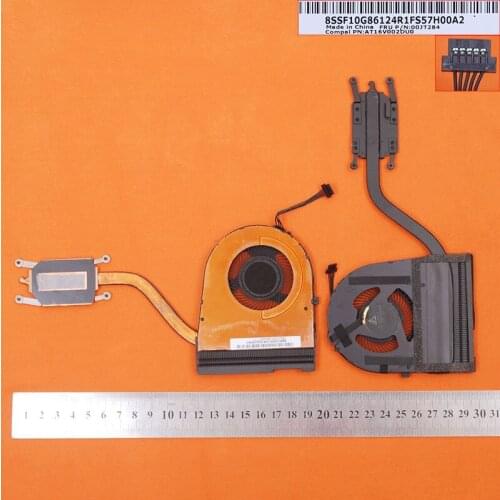 New Laptop Cooling Fan for Lenovo Thinkpad Yoga 15(Integrated graphics,Heatsink ) PN:00JT284 KDB0705HCA06 AT16V002D