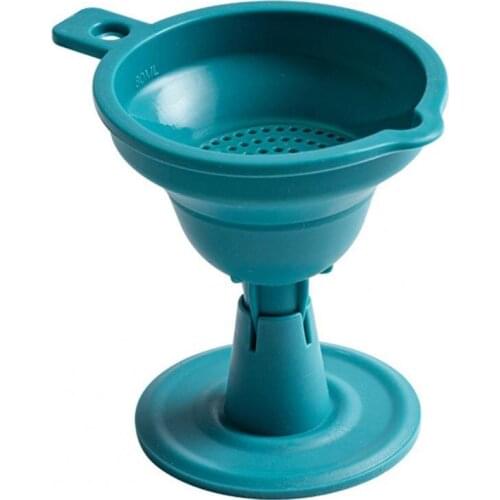 Funnel Smooth Inner Wall Internal Scale Mini Long Neck Funnel for Transfer Household Funnel Creative Kitchen Tools