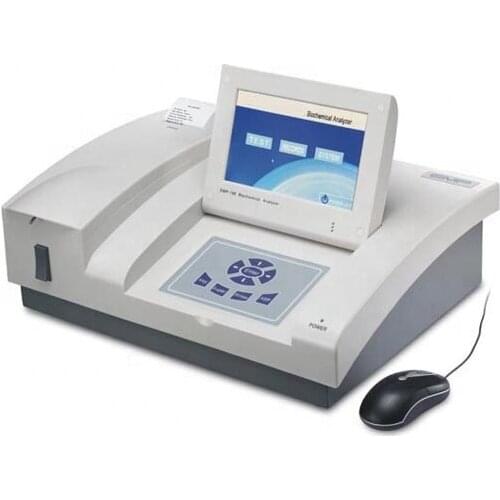 YSTE168 good quality best price 7 inch touch screen medical labs clinics Semi-auto biochemical analyzer