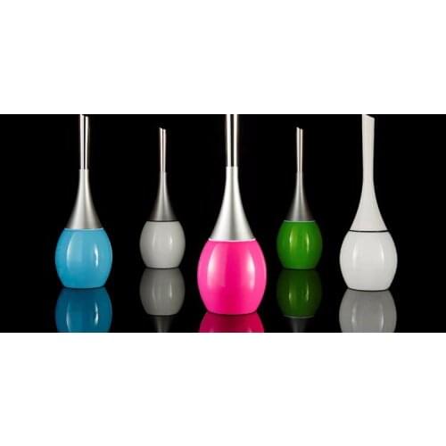 1PC Creative Toilet Brush Bathroom WC Scrub Brush Holder witcleaning Stainless Steel Base Clean toilet cleaning Brush OK 0180