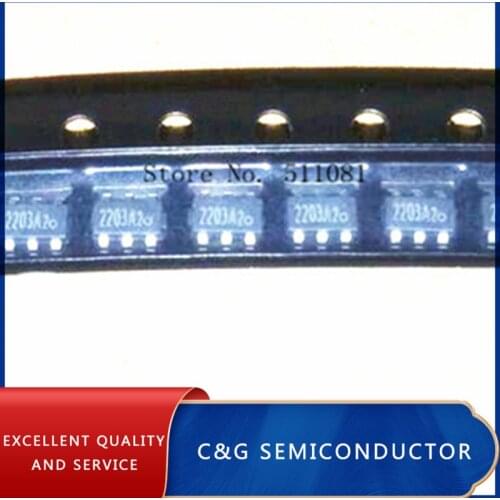 10PCS XR2203 XR2203A SOT23-6