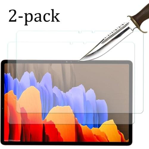 2 Pcs Tempered glass screen protector for Samsung galaxy tab S7 11 inch SM-T870 SM-T875 S7+ Plus 12.4 inch SM-T970 T975 T976