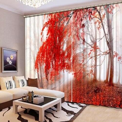 NoEnName_Null Free Shopping 3D Blackout Curtains Newest High Quality Curtains Decoration Bedroom Living Room Drapes CL-135
