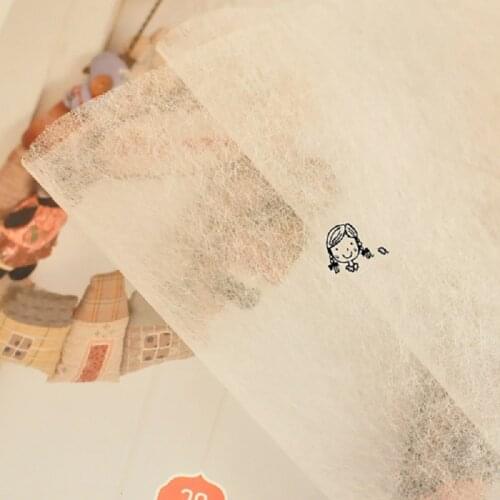 5M/Lot Non-woven Fusible Interfacing Double Faced Adhesive Easy Iron On Sewing Fabric Entretela Adhesiva Patchwork Interlinings Batting