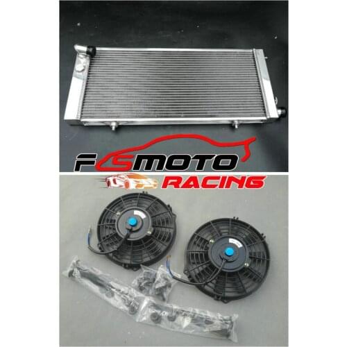 For Peugeot 205 GTI 1.6 & 1.9L MANUAL 1984-1994 1985 1996 1997 1988 1989 1990 1991 1992 1993 1994 Aluminum Radiator & Fans