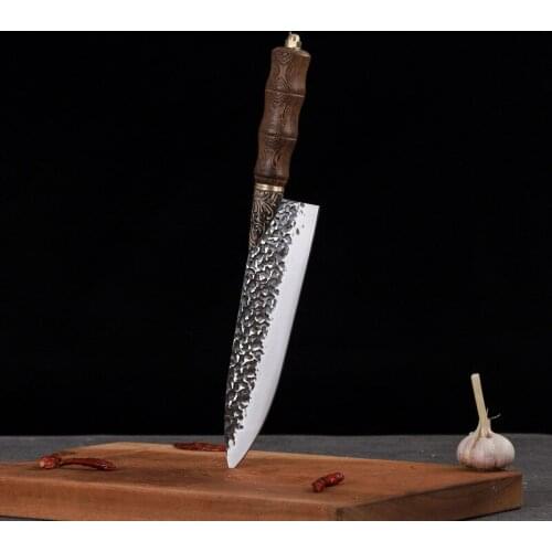 Handmade Knife Set Cleaver Cutter Slicer Small Chinese Kitchen Knife Set of Kitchen Knives Household Hotel Kitchen Accessories