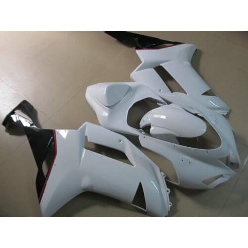 Motorcycle Fairing kit for KAWASAKI Ninja ZX6R 636 07 08 ZX 6R 2007 2008 zx6r 07 ABS TOP White black Fairings set+gifts KG33