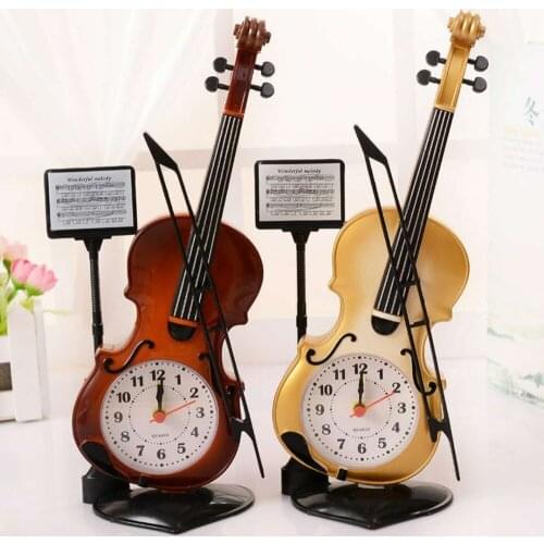 NewPortable Piano Plastic Alarm Clock Electronic Decorative Alarm Clock Student Creative Desktop Clock Bedside Clock 3