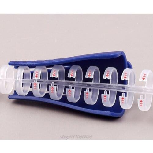 Plastic Loose Leaf Binder Ring Opener Closer for Binding Notebook Stationery Office School Supplies M01 21 Dropshipping