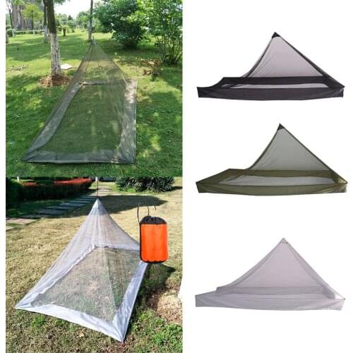 Portable Travel Camping Hammock Mosquito Net Mesh Tent Sleep Relax Canopy