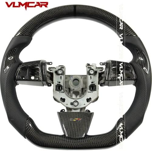 Custom Carbon Fiber Steering Wheel For Cadillac CTS-V