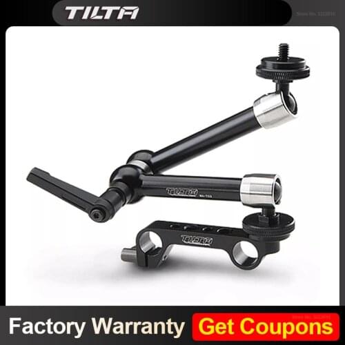 TILTA MA-T03 Monitor Articulating Magic Arm with Quick Release Clamp load 2kg lfor Follow focus 15mm Rod DSLR RIG