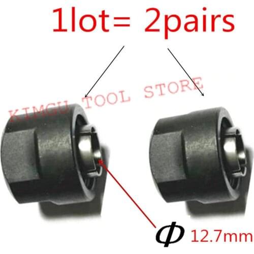 Collet Cone Nut Chuck 12.7mm 1/2-inch 1/4-inch 323293 Replace for HITACHI 325212 M12SA2 M12SC M8SA2 M8V2 router