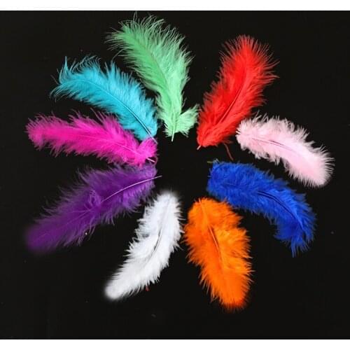 100pcs/bag Natural Feathers Transparent Balloon Bubble Accessories Childrens Festive Party Arrangemet Nature Feather