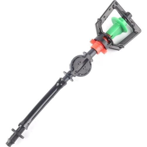 5-50sets Greenland Irrigation Sprayer Kit Rotating Irrigation Sprinkler System 6mm Sprinkler Irrigation Anti-Drip Water Control