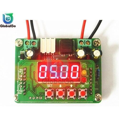 B3603 Digitally Controlled DC Power Supply Adjustable Step-down Buck Module LED Ammeter 36V 3A 108W Universal Battery Charger