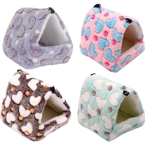 Velvet Pet Hammock Hamster Rat Bird Parrot Ferret ing Bed Warm Nest House