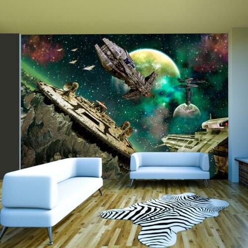 Wall mural-Fleet Space-400x280 cm