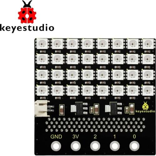 Keyestudio SK6812 4X8 32 Bit LED Dot Matrix Shield For Micro Bit