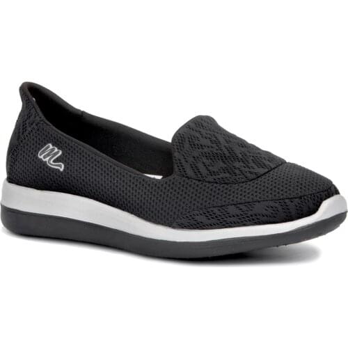 Mammamia D21YA 680 Black 2021 Summer Women Shoes Sneakers Anorak Fabric Breathable Fashionable Casual Anatomical Comfort Walking Elevator Use