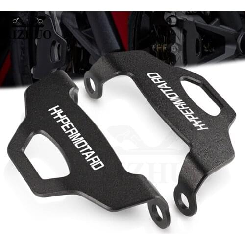 Motorcycle FOR Ducati Hypermotard 950 RVE Front Brake Caliper Guard Cover HYPERMOTARD 950 SP 2020 2021 Aluminum Accessories