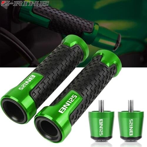 Motorcycle Accessories Handlebar Grips Handle Bar Ends Cap Plug For KAWASAKI BN125 BN 125 ELIMINATOR 2003-2008 2005 2006 2007