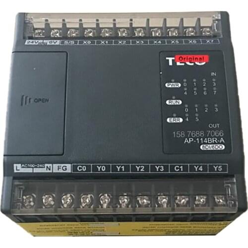 New Original AP-120BR-D PLC 20.4-28.8VDC NPN/PNP 12 Point Relay 8 Point AP