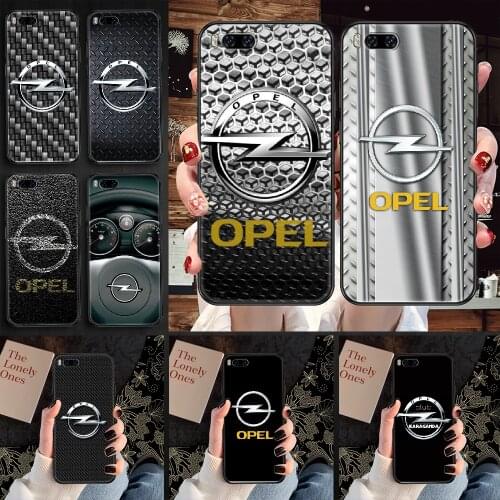 New Opel Astra Car Phone case For Xiaomi Mi Max Note 3 A2 A3 8 9 9T 10 Lite Pro Ultra black soft waterproof pretty back silicone