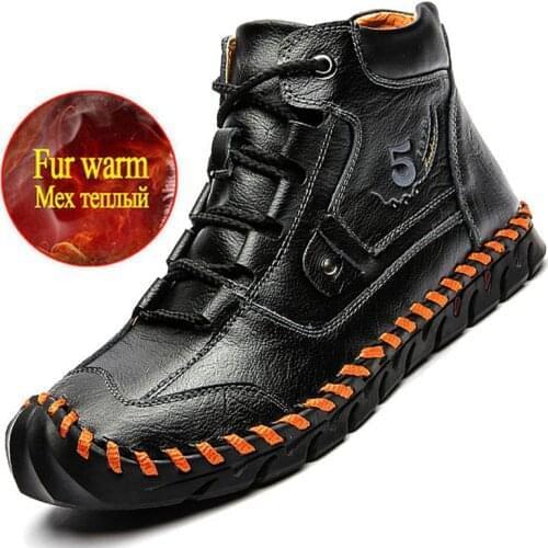 ORPULL Mens Winter Boots