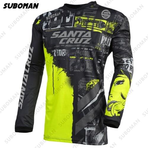 SANTA CRUZ Professional Team motocross endurance downhill riding jersey mtb mountain bike BMX moto shirt Overalls Equipment