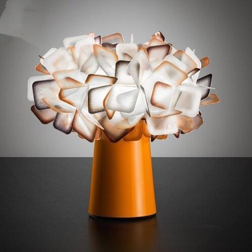 Drilling Italian Design Fashion Table Lamps Modern Living Room Bedroom Desk Lights Study Acrylic Lamp Shade Deco Lighting