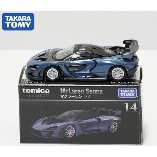 Takara Tomy Tomica Premium 1:62 McLaren Senna Alloy Diecast Diorama Car Model Miniature Carros TP14 Toys For Children
