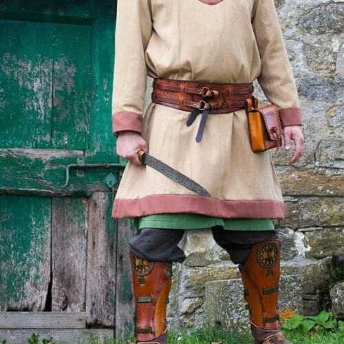 Medieval Vintage Wide Burn-Out Waist Belt Knight Armors Middle Ages Viking Pirate Accessories Steampunk Props Costume