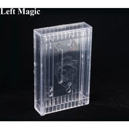 New Transparent Magic Box Magic Tricks IQ Box Cannot Be Opened Close-Up Stage Magic Props Educational Toys