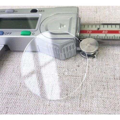 High Quality 1.2mm Thick Double Dome Concave Round Transparent Mineral Glass from 18mm to 40mm for Watch Repair