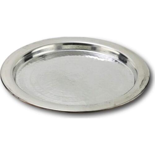 Morya Copper Kunefe Famous Dish Dessert Serving Plates Presentation Tray Aleppo Kunefe Original High Quality Plate 31-32 cm