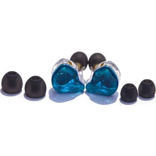 1 pair Mini Triple Driver Hybrid In-Ear Earphone HIFI Monitor Sport Running Headset Earbuds Earplug with MMCX