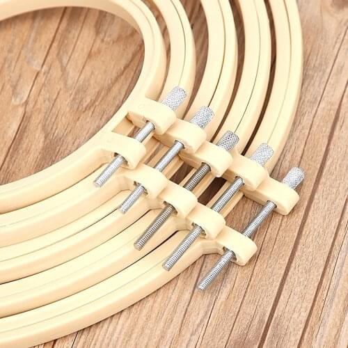 10/13/16/23/26/30/36cm Embroidery Hoops Frame Set Chinese Bamboo Wooden Hoop Rings Circle Round For DIY Needle Craft Tool XJ21