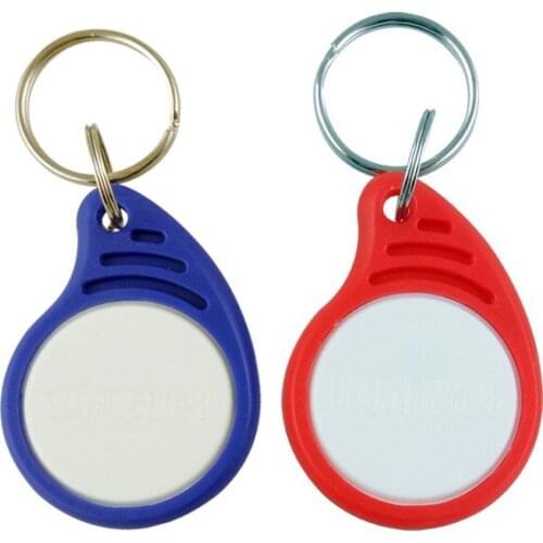 10pcs ID Keychain Card 13.56MHZ Security Access Control Attendance Card Portable For Access Control System Key