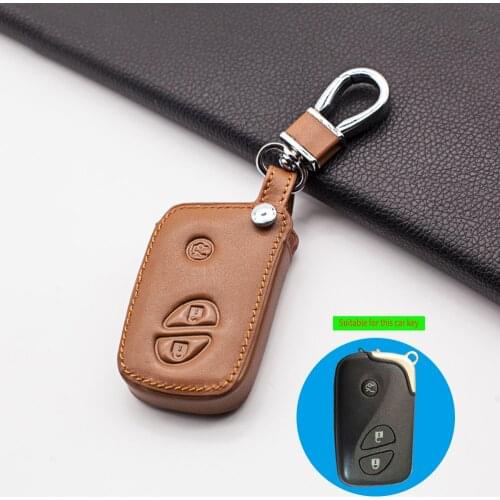 2020 Latest Leather Car Key Cover For Lexus CT200H GX400 GX460 IS250 IS300C RX270 ES240 ES350 LS460 GS300 450 h 460 h Case Shell