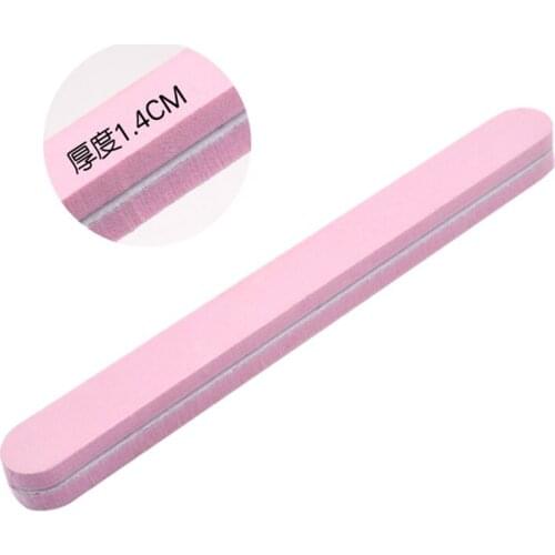 5PCS/Set Pink two-Faced Abrasive Grit Sponge Nail Buffers Block Grinding Polishing High-quality Manicure Professional Tool