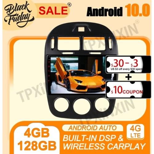 Android 10.0 PX6 For Kia Cerato 2007-2012 IPS Carplay 4+128G Multimedia Player Auto Radio Tape Recorder GPS Navigation Head Unit