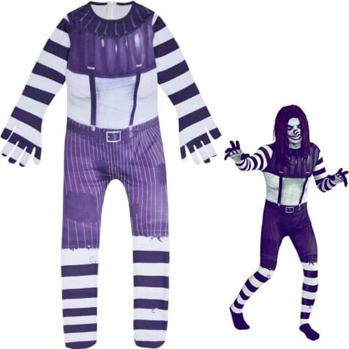 2021 childrens Halloween cosplay costume cartoon clown party modeling cosplay one-piece suit
