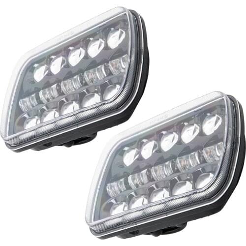 For Toyota 4Runner 1984 1985 1986 1987 1988-2014 7x6'' 5x7" LED Headlight Projector Hi/Lo Beam